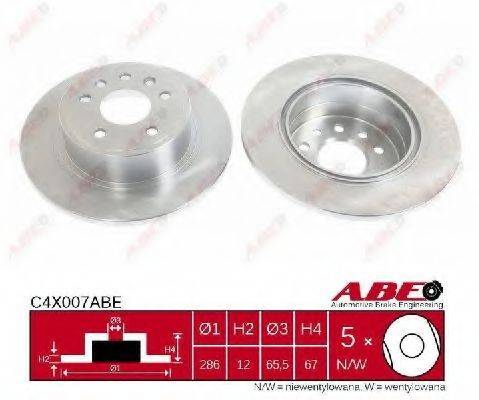 ABE C4X007ABE гальмівний диск