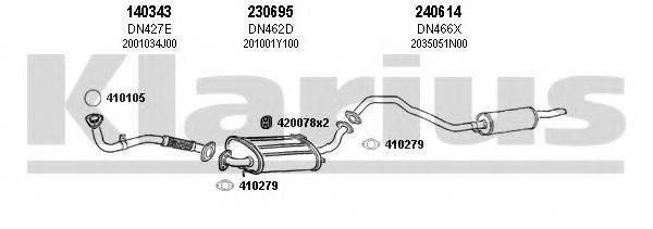 KLARIUS 270371E Система випуску ОГ