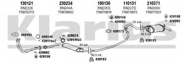 KLARIUS 720456E Система випуску ОГ