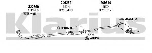 KLARIUS 790020E Система випуску ОГ