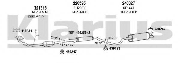 KLARIUS 790180E Система випуску ОГ