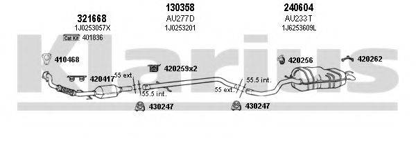 KLARIUS 940538E Система випуску ОГ
