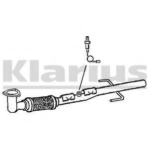 KLARIUS 150404 Труба вихлопного газу