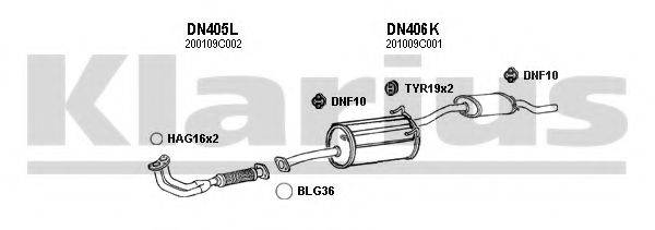 KLARIUS 270290U Система випуску ОГ