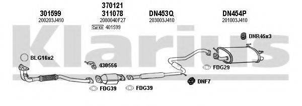 KLARIUS 270335U Система випуску ОГ