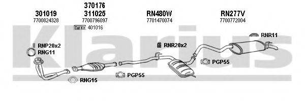 KLARIUS 720329U Система випуску ОГ