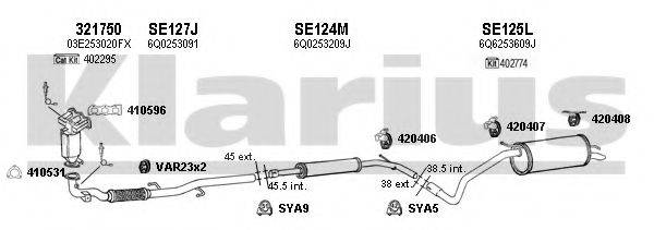 KLARIUS 780069U Система випуску ОГ