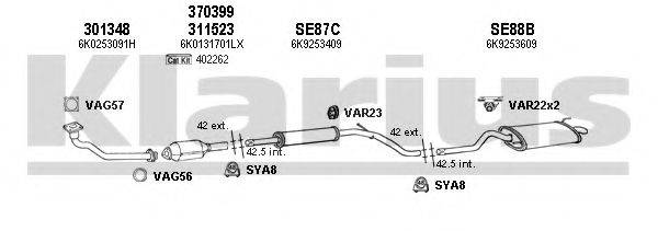 KLARIUS 790105U Система випуску ОГ