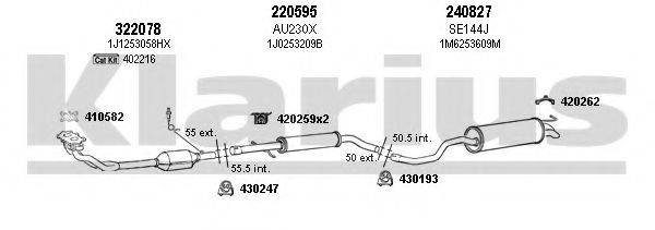 KLARIUS 790333E Система випуску ОГ