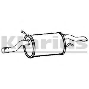 KLARIUS FT823C Глушник вихлопних газів кінцевий