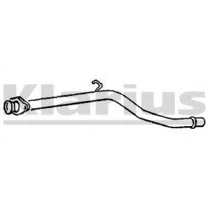 KLARIUS RN460B Труба вихлопного газу