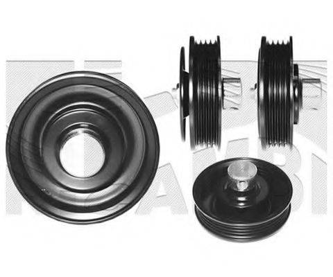 KM INTERNATIONAL FI13980 Натяжний ролик, полікліновий ремінь