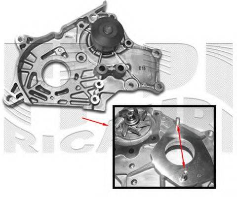 AUTOTEAM WPA300 Водяний насос