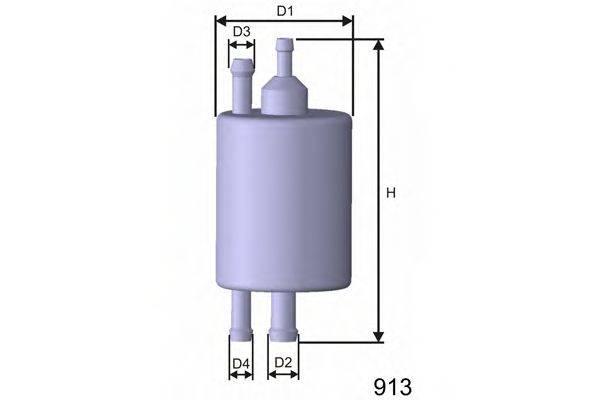 MISFAT E841 Паливний фільтр