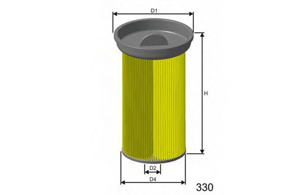 MISFAT F005 Паливний фільтр