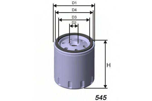 MISFAT Z130A Масляний фільтр