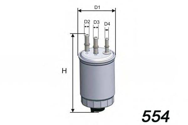 MISFAT M528 Паливний фільтр