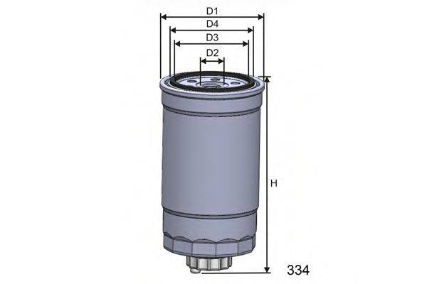 MISFAT M351A Паливний фільтр