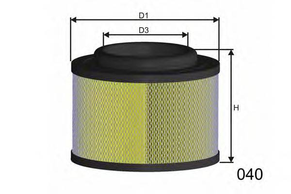 MISFAT R883 Повітряний фільтр