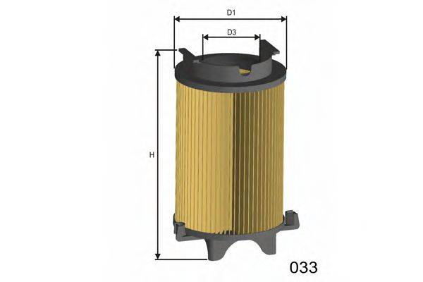 MISFAT R430 Повітряний фільтр