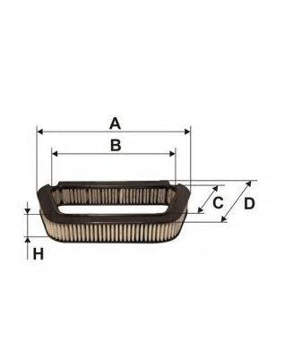 UNICO FILTER ACK4058 Фільтр, повітря у внутрішньому просторі