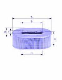 UNICO FILTER AE24112 Повітряний фільтр