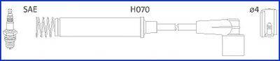 HITACHI 134258 Комплект дротів запалювання