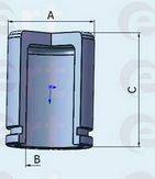 ERT 150787C Поршень, корпус скоби гальма