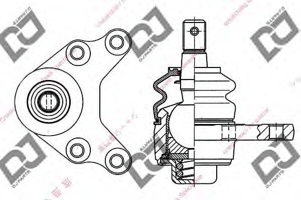 DJ PARTS DB1113 несучий / напрямний шарнір