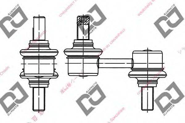 DJ PARTS DL1261 Тяга/стійка, стабілізатор