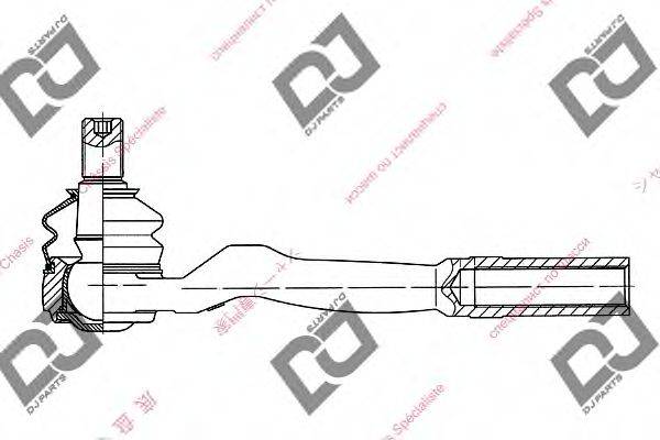 DJ PARTS DE1099 Наконечник поперечної кермової тяги