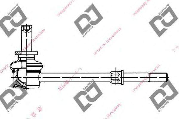 DJ PARTS DL1008 Тяга/стійка, стабілізатор