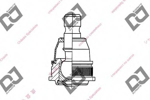 DJ PARTS DB1191 несучий / напрямний шарнір