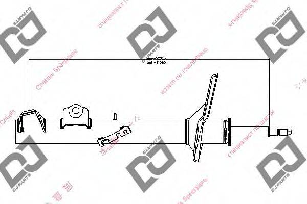 DJ PARTS DS1208GS Амортизатор