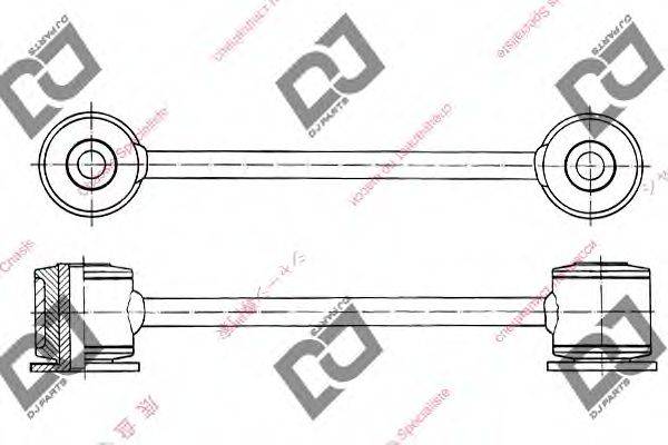 DJ PARTS DL1333 Тяга/стійка, стабілізатор