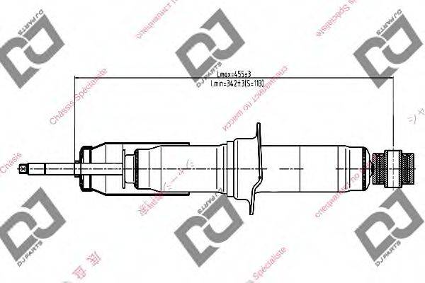 DJ PARTS DS1055GT Амортизатор