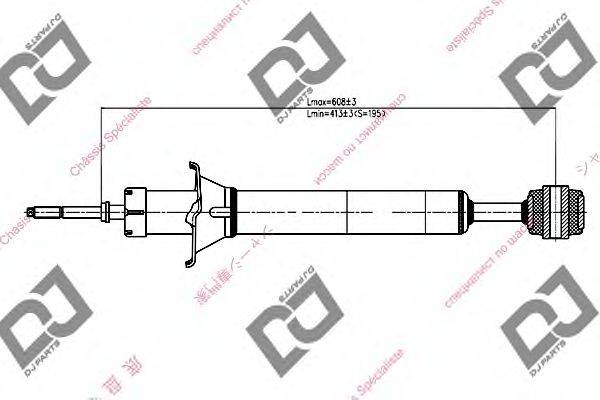 DJ PARTS DS1188GT Амортизатор