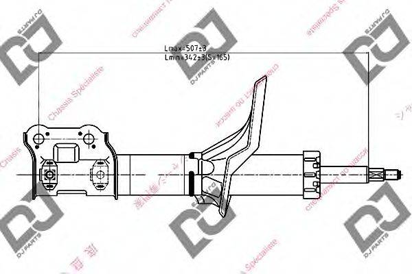 DJ PARTS DS1282GS Амортизатор