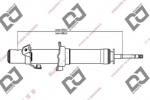 DJ PARTS DS1318GT Амортизатор