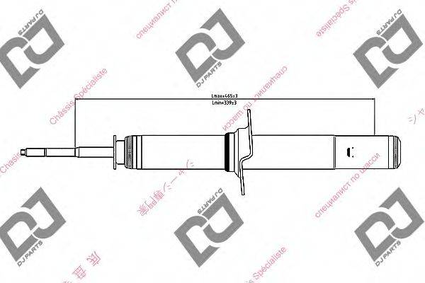 DJ PARTS DS1320GT Амортизатор