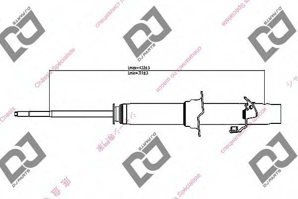 DJ PARTS DS1332GT Амортизатор