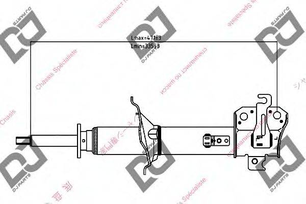 DJ PARTS DS1337GS Амортизатор