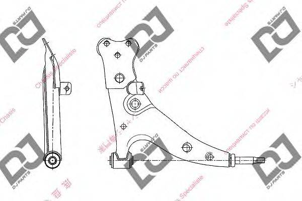 DJ PARTS DA1065 Важіль незалежної підвіски колеса, підвіска колеса