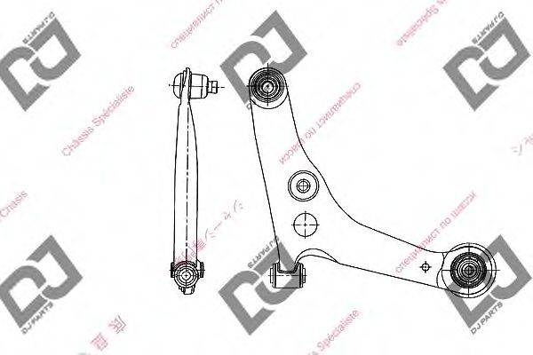 DJ PARTS DA1105 Важіль незалежної підвіски колеса, підвіска колеса