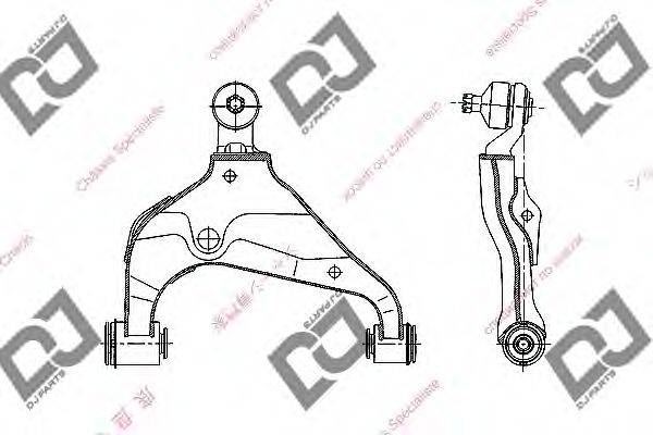 DJ PARTS DA1425 Важіль незалежної підвіски колеса, підвіска колеса