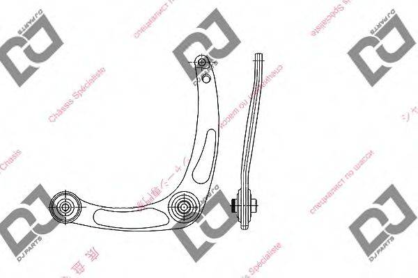 DJ PARTS DA1181 Важіль незалежної підвіски колеса, підвіска колеса