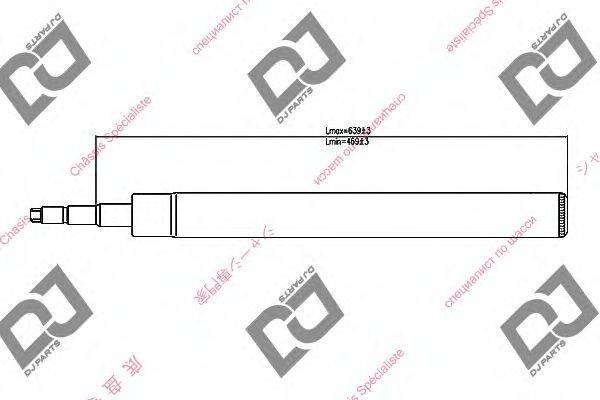 DJ PARTS DS1447GC Амортизатор