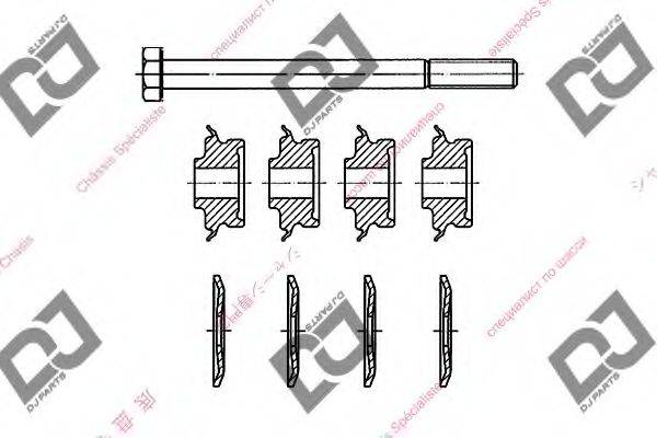 DJ PARTS DL1315 Тяга/стійка, стабілізатор