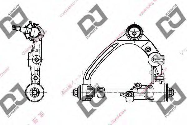 DJ PARTS DA1457 Важіль незалежної підвіски колеса, підвіска колеса