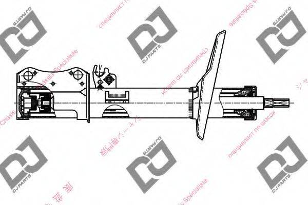 DJ PARTS DS1727GS Амортизатор